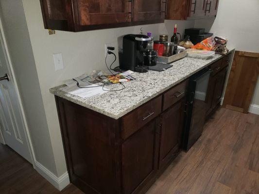 Granite countertops