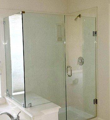 Frameless glass shower installation valparaiso, indiana.