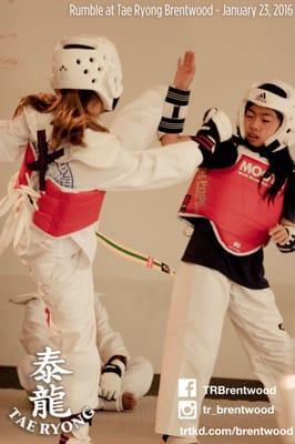 Olympic Taekwondo for all ages!  Boys and Girls! Men and Women!