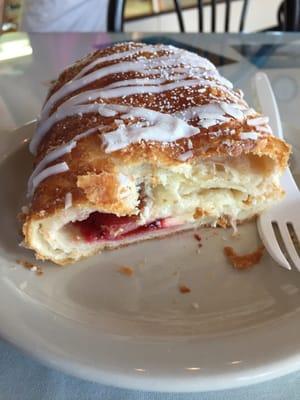 Blueberry cream cheese croissant is to die for!