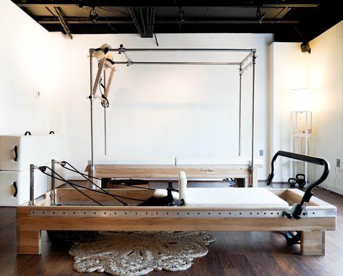 Spring Studio offers exceptional private and duet Pilates sessions.