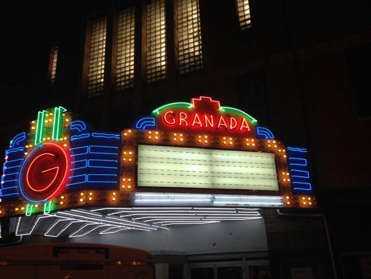 The Marquee is lit up again!