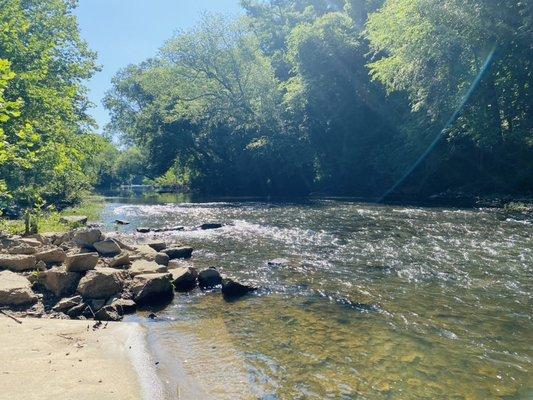 Cadron Creek Access 1/4 mile from park.