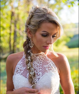 Bridal hair