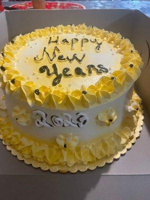 ugly new years cake