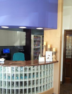 Reception area