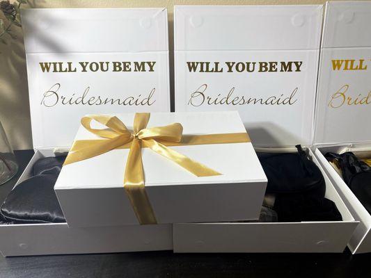 Personalized Bridesmaid Box