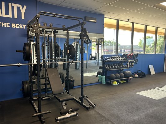 Strength and conditioning area