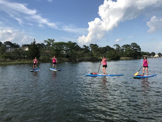 Ladies Paddle Night! Every Tuesday.