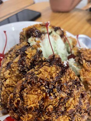 Fried ice cream