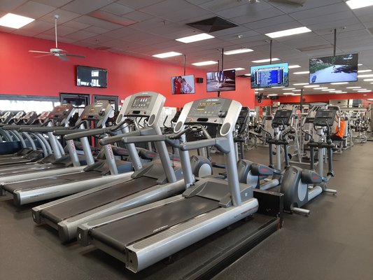 Potomac Total Fitness has over 22,000 sq.ft. filled with state of the art equipment.