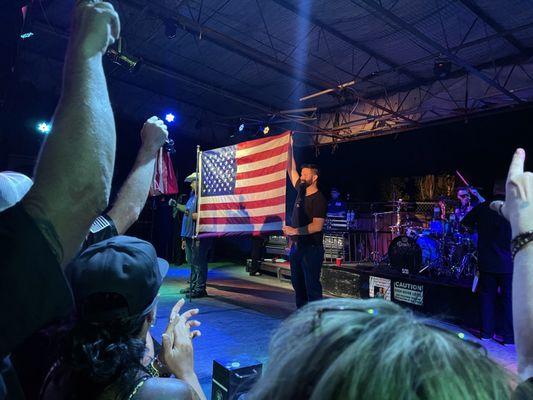 Moonshine bandits at the amphitheater