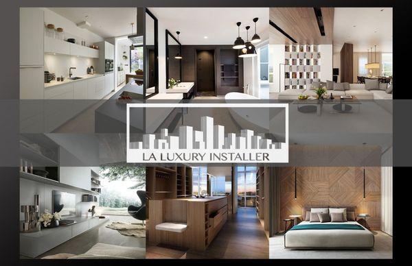 LALuxury Installer offers an high service on installation of cabinet kitchen bed&bath of any brand.