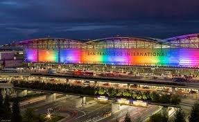 San Francisco International Airport SFO during the holidays is a sight to see.