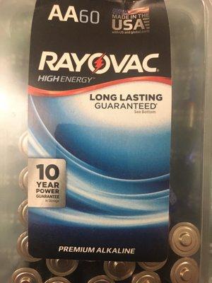 Rayovac AA Batteries