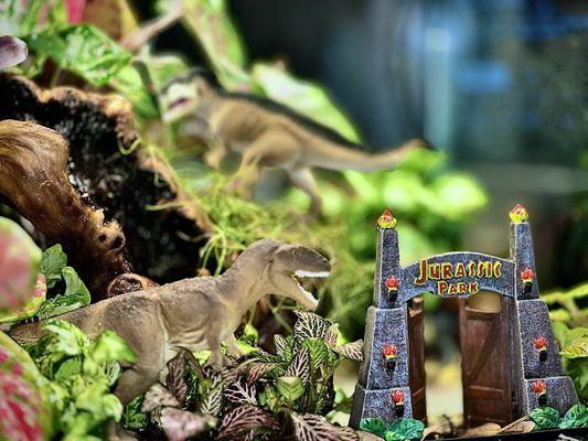 Jurassic Park Dart Frog Vivarium