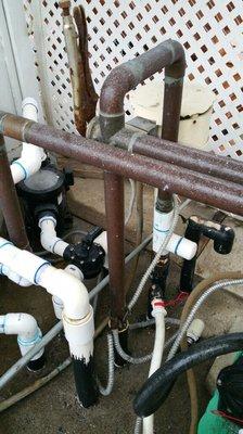 The purchase of new equipment often entails reconfiguring your plumbing as well..