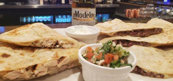 Steak & Chicken Quesadillas