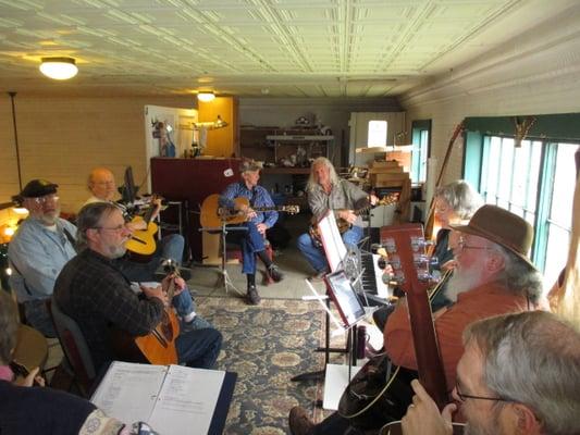 Saturday Morning Music Jam 10:00 until...
Every Saturday in the loft