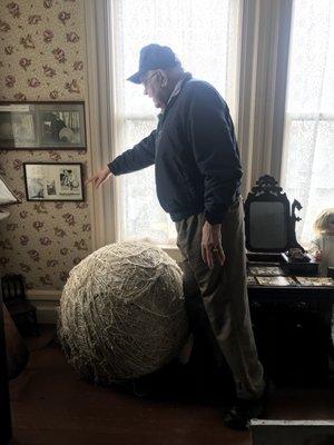 The world's biggest ball of string