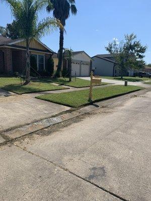 Nice shape up yard