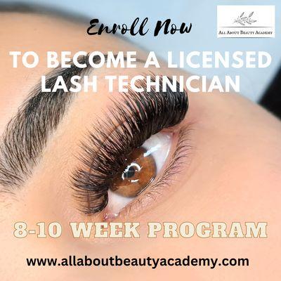 Licensed Eyelash Tech Program