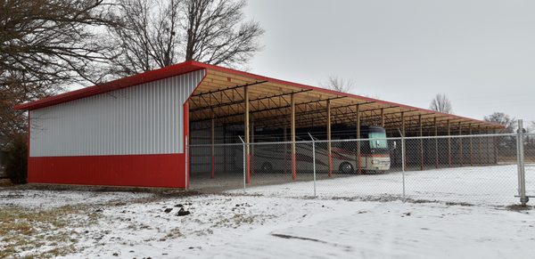 Storage  unit we put up.