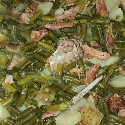 Green Beans w/smoked Turkey