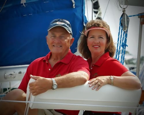 Captain Les and First Mate Susanne