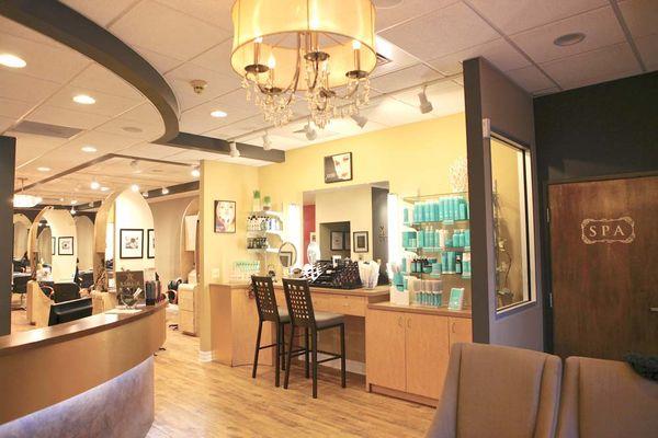 Kimi K Salon & Spa remodel in Downtown Rochester, MI.