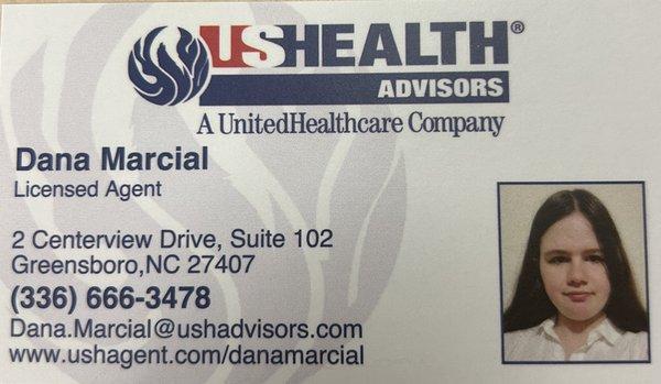 Official business card.