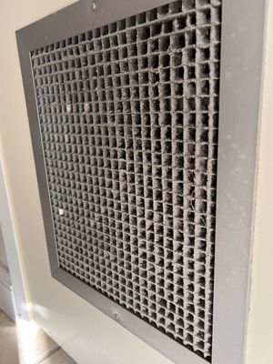 Filthy air vent