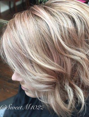 Rose Gold Blonde by Melissa