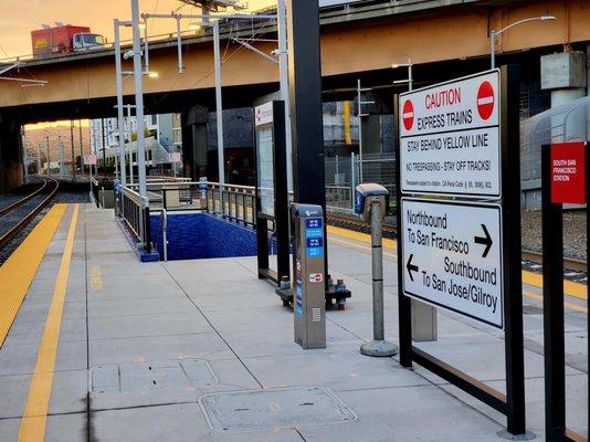 South San Francisco Caltrain