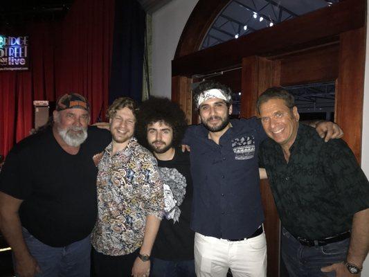 Fans hanging out with the band after the amazing TRIBUTE TO HENDRIX, STEVIE RAY Show May 31, 2019