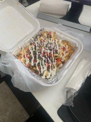 Loaded fries. Pic DOES NOT do it justice.