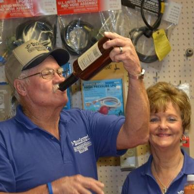 Herb and Kathy, our owners. You're going to love them just like we do! We promise! :-)