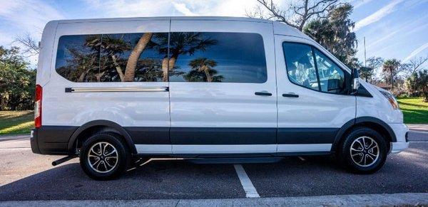 TPA Van Rental Has Plenty of Ford Transit 350 15 Passenger Rental Vans Available For You & Your Group!