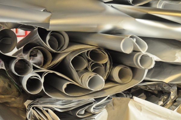 We recycle aluminum foil scrap and foil laminates