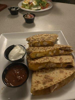 Roasted Chicken Quesadilla