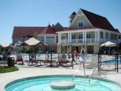 View of the Clubhouse from the pool