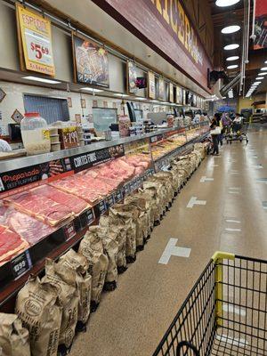 Meat section