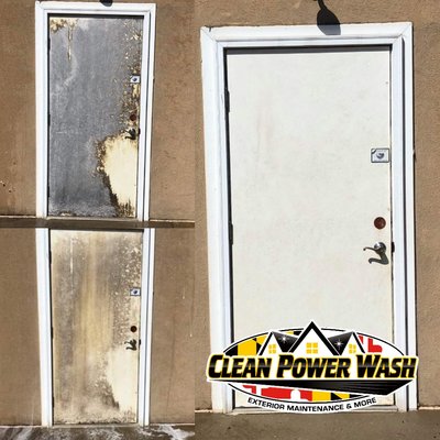 Door cleaning