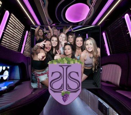 Santa Rosa Party Bus