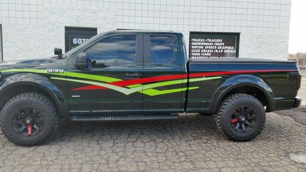 Custom vinyl graphics