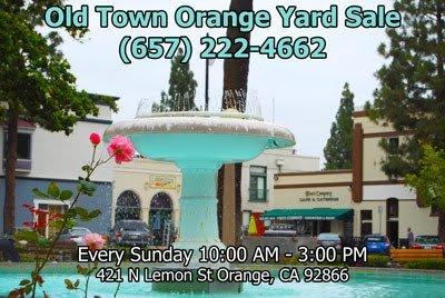 Old Town Orange Yard Sale