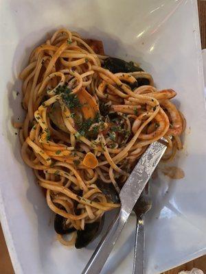 Seafood Linguini