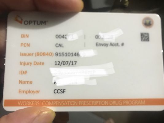 Useless Workers Compensation card