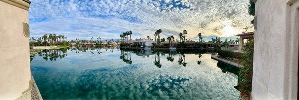 View from Chateau at Lake La Quinta June 2022