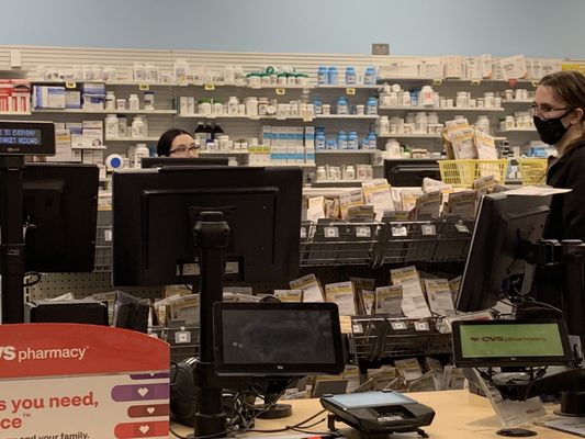 They had lines of people waiting and prescriptions on the floor. It should not take 4 1/2 hours to get meds for a back surgery